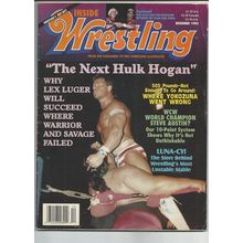 INSIDE WRESTLING DECEMBER 1993 LEX LUGER
