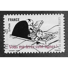 FRA 2009 (56c)(S/A) 'SOURIRES -VOUS ME FEREZ..' FINE USED (EBID55-195)