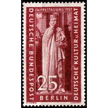 GERMANY BERLIN [1957] MiNr 0173 ( **/mnh ) [La]