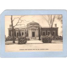 MA Duxbury Duxbury Free Library Built In 1909 ma_box2~1130