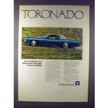 1973 Oldsmobile Toronado Car Ad!