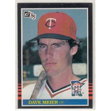 1985 Donruss baseball card 147 Dave Meier RC