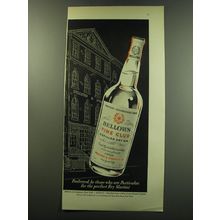 1949 Bellows Fine Club Gin Ad - Preferred by those who are particular