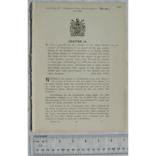 1914 Act of Parliament: Cleckheaton improvements gas omnibuses health etc.