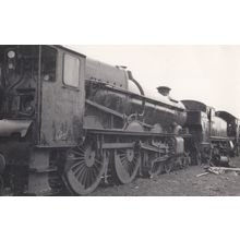 6013 Train at Swindon Station in 1962 Railway Old Photo