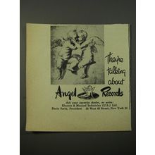 1954 Angel Records Ad - They're talking about Angel Records