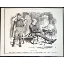 REST 1881 John Tenniel - Joseph Swain PUNCH CARTOON PAGE