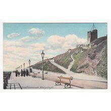 New Promenade Aberystwyth Postcard Cardiganshire Wales Frank Phillips Series