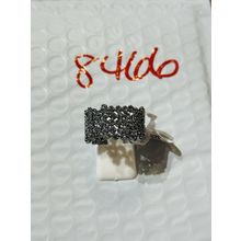 NWT Ring Bomb Party Sz9 RBP Full Wrap Hematite P Band Costume Jewelry