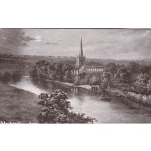 EC343 STRATFORD ON AVON. PRINTED POSTCARD