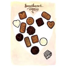 Sweetheart - Valentine's Greeting Card - 84000