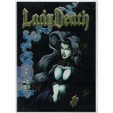 LADY DEATH ' CHROME Promo ' card (1994)