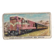 no 16 The Story of the LOCOMOTIVE 2nd series card 196 by Kellogg Company =