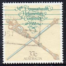 Australia 1988 34th Commonwealth Parliamentary Conference 37c Used