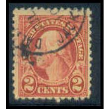 Used 554 2c George Washington Barely Clears M09135