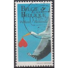 Belgique 1999 Michel 2849 O Cote (2008) 1.50 € Bienvenue Cachet rond