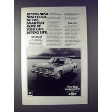1975 Chevrolet Nova Car Ad - Smartest Move