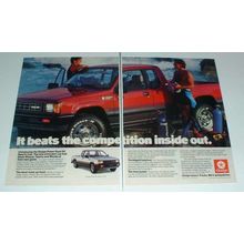 1987 Dodge Ram 50 Sports Cab Truck Ad - Inside Out
