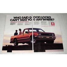 1987 Dodge Ram 50 Pickup Truck Ad - Good Looks