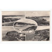 Multiview of Hayle Cornwall 1938 RP Postcard