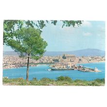 PALMA, MALLORCA, SPAIN used vintage postcard 1971 postmark #