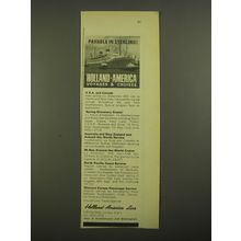 1967 Holland-America Line Ad - Payable in Sterling!