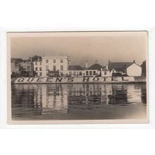 The Queen's Hotel Helensburgh Postcard RP Argyllshire