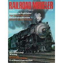 Railroad Modeler (NOT Model Railroader) magazine complete year 1972 - free ship