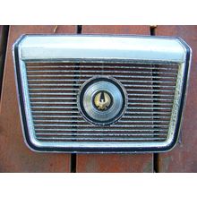 1971 CHRYSLER LEBARON REAR SEAT TRIM EMBLEM #2767499 2767500