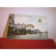 EAST CLIFF PROMENADE, RAMSGATE, KENT. used antique postcard by E Clark 1905 pm =