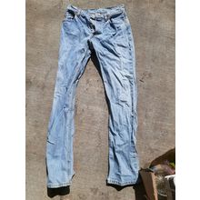 Levi Strauss mens blue denim jeans 558 W29 L33 straight leg 100% cotton vintage?