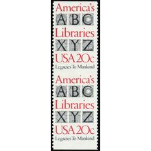 2015a, Mint NH 20¢ - Imperforate Between Error Pair - Stuart Katz