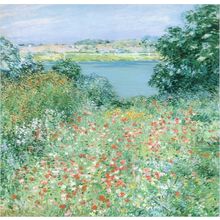 Metcalf-WillardLeroy-PoppyGarden-sj Poster Canvas Movie Film Print A0 A1 A2 A3 A