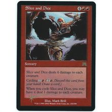 Magic the Gathering - Onslaught - #232/350 - Slice and Dice Foil