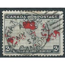 Canada 1898 SG166 2c Lavender Christmas Good/Fine Used . . ..