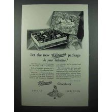 1928 Whitman's Chocolate Ad - Be Your Valentine