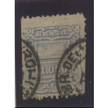 Brazil Stamp Scott #98, Used, Partial City/Date Cancels