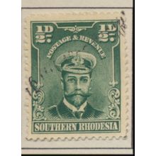 Southern Rhodesia Stamp Scott #1, Used