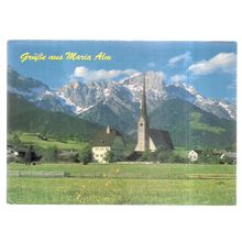 MARIA ALM, AUSTRIA. used postcard 1990 postmark =