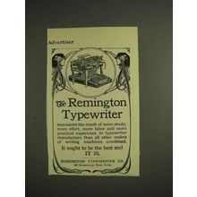 1904 Remington Typewriter Ad