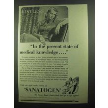 1939 Sanatogen Nerve Tonic Ad - Listless