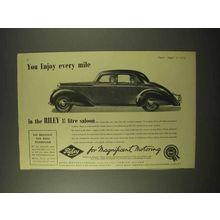 1954 Riley Pathfinder Car Ad - You Enjoy Every Mile
