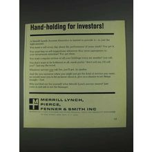 1967 Merrill Lynch Ad - Hand-Holding for Investors