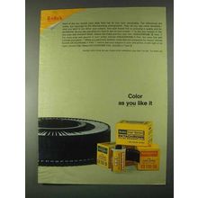 1967 Kodak Color-Slide Films Ad - As You Like It