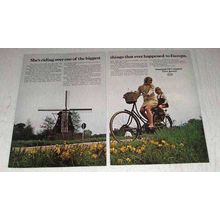 1971 Esso Standard Oil Ad - She's Riding Over
