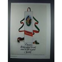 1978 Dewar's White Label Scotch Ad - Good Scotch