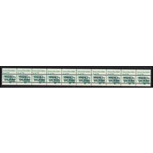 2123a 3.4c School Bus Very Fine MNH Dry Gum PNC 1/8+2 Gap 3R L02857