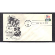 FDC Art Craft 1338 6c Flag (Cachet-U/A) CV40866