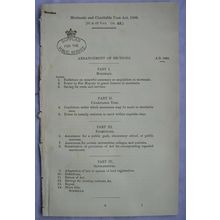 1888 Act of Parliament: Mortmain & Charitable Uses