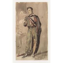 George Hayter of Queen Victoria Self Portrait Painting Postcard